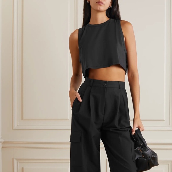 NWT SKIMS *black* crop tank size 4XL - Picture 1 of 7